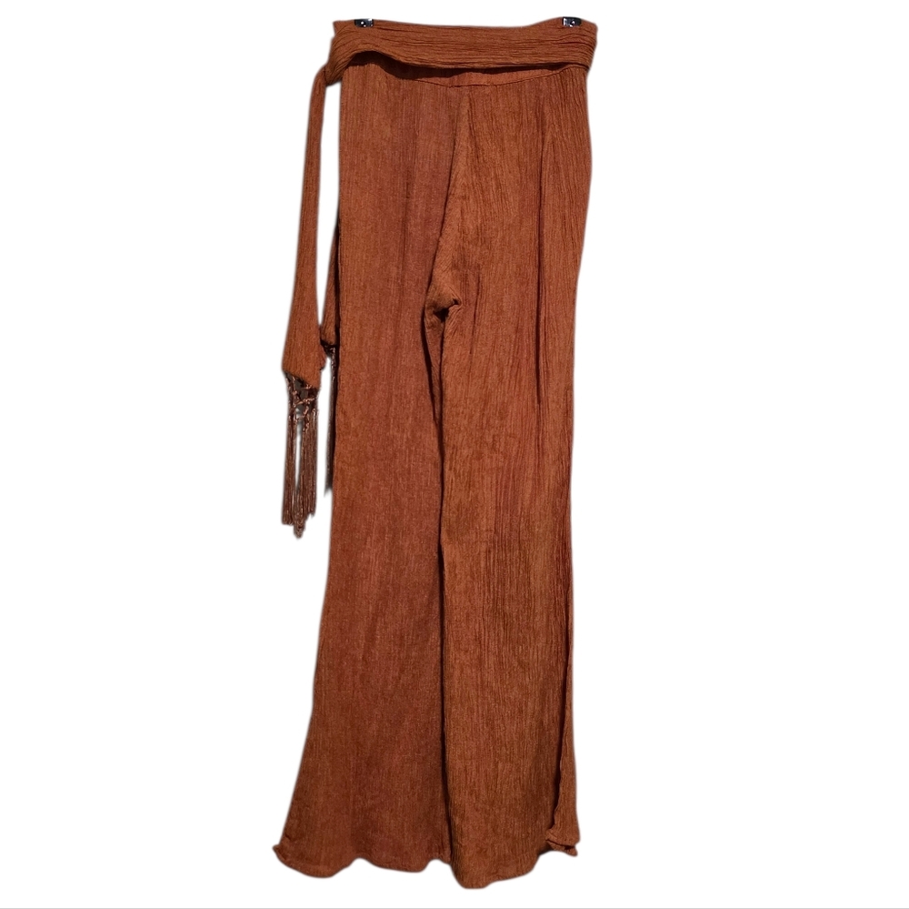 Savannah Morrow Vea Pant in Papaya Size Small NWT - Picture 4 of 5
